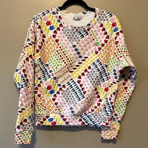 Champion Colorful Patterned Sweatshirt
